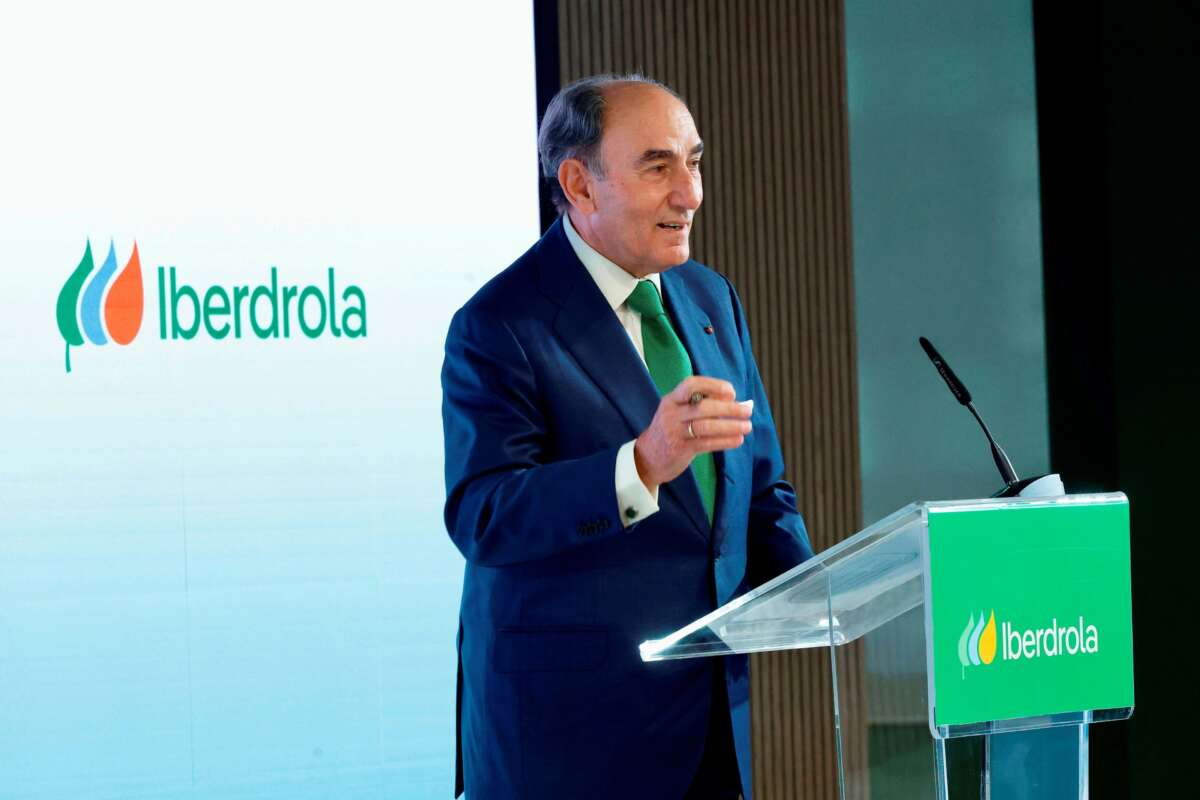El presidente de Iberdrola, Ignacio Sánchez Galán