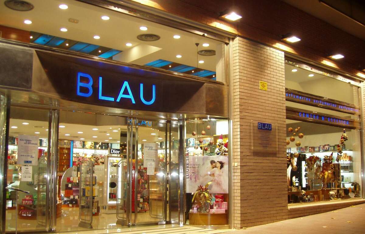Perfumerias Blau. Foto: Eix Fabra Virrei.