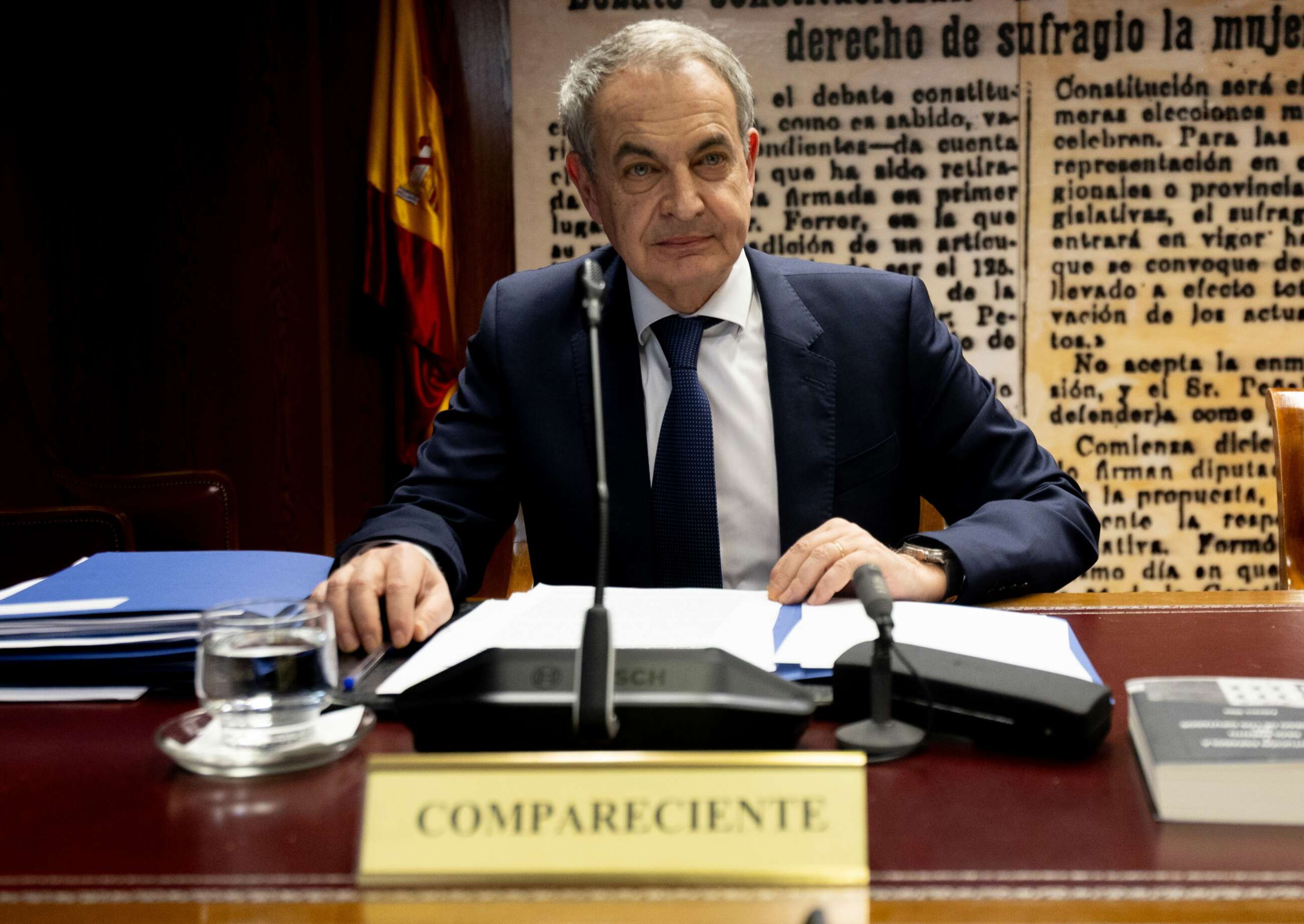 El expresidente del Gobierno José Luis Rodríguez Zapatero. Foto: Europa Press.