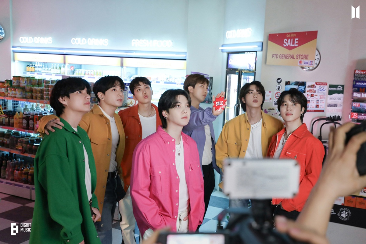 El grupo de K-Pop BTS