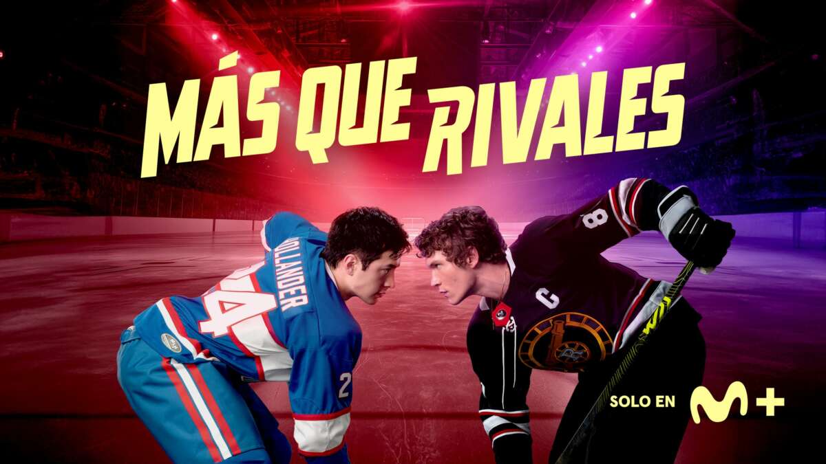 Cartel de la serie 'Más que rivales' de Movistar+. Foto: Movistar+.