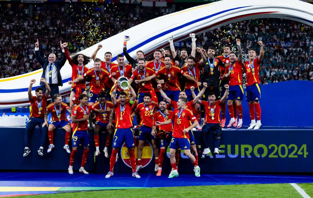 La Selección Española conquistó la Eurocopa 2024. Foto: @SEFutbol.