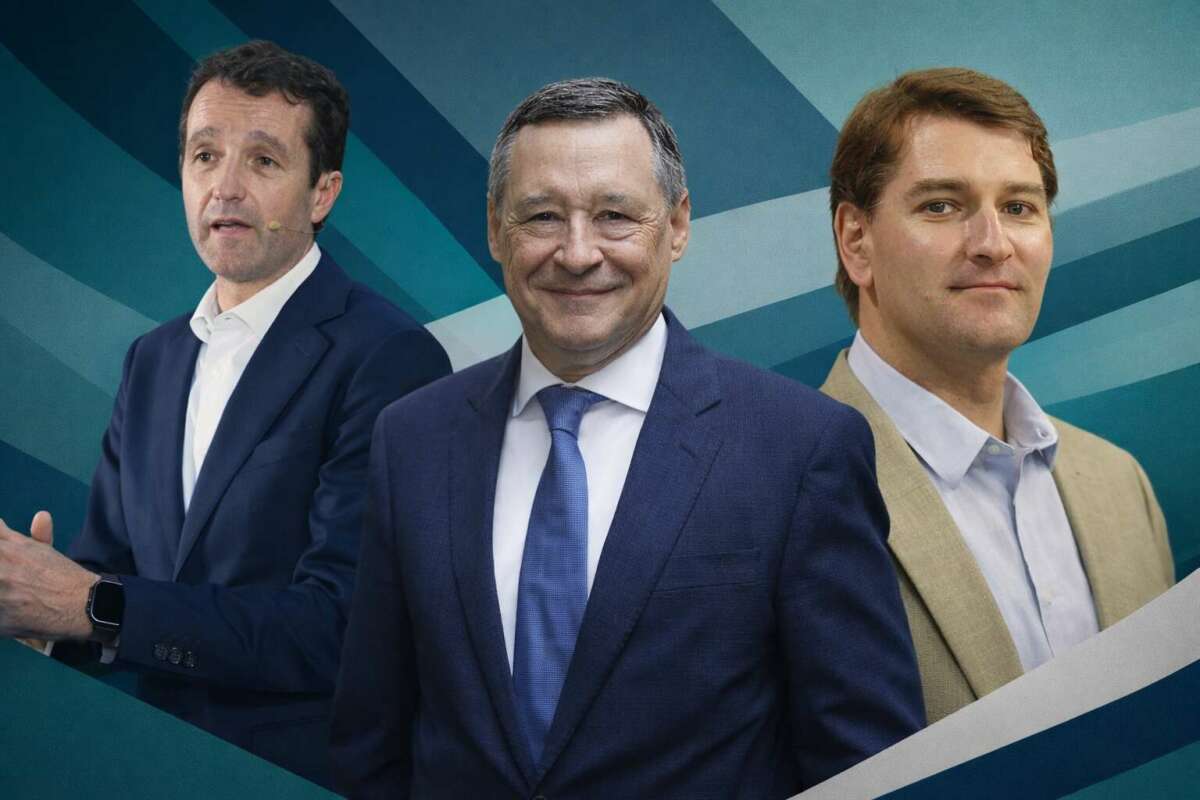 Ángel Escribano, Ángel Simón y Manuel de la Rocha sobre la presidencia de Indra