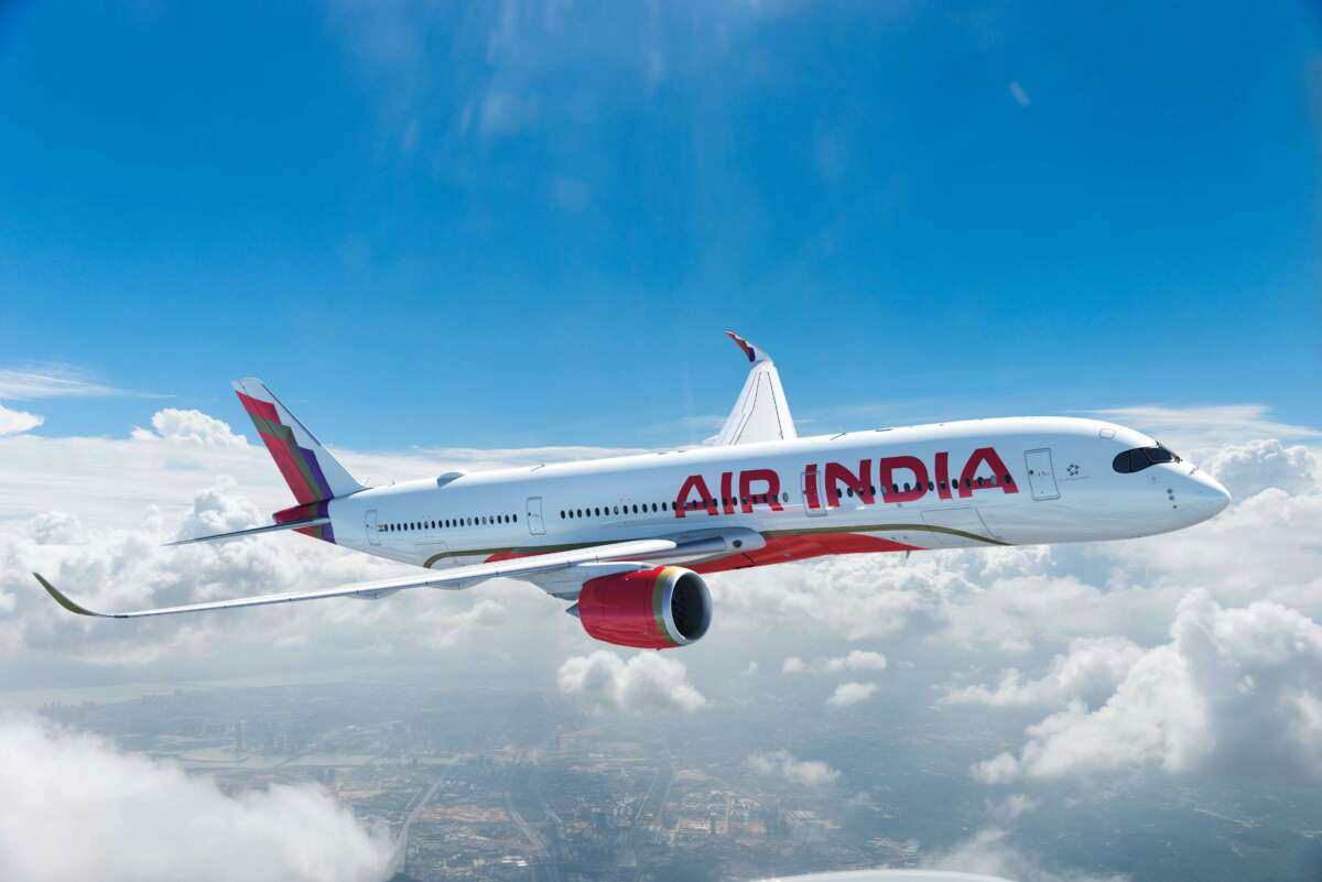 Avión Airbus de Air India. Foto: Europa Press.