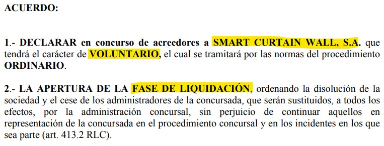 concurso de acreedores scw