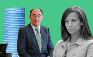 Beatriz Corredor (Red Eléctrica) y Galán (Iberdrola)