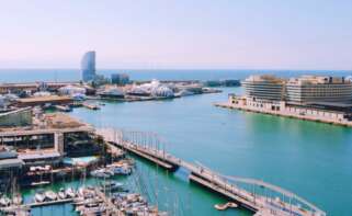 Puerto de Barcelona.