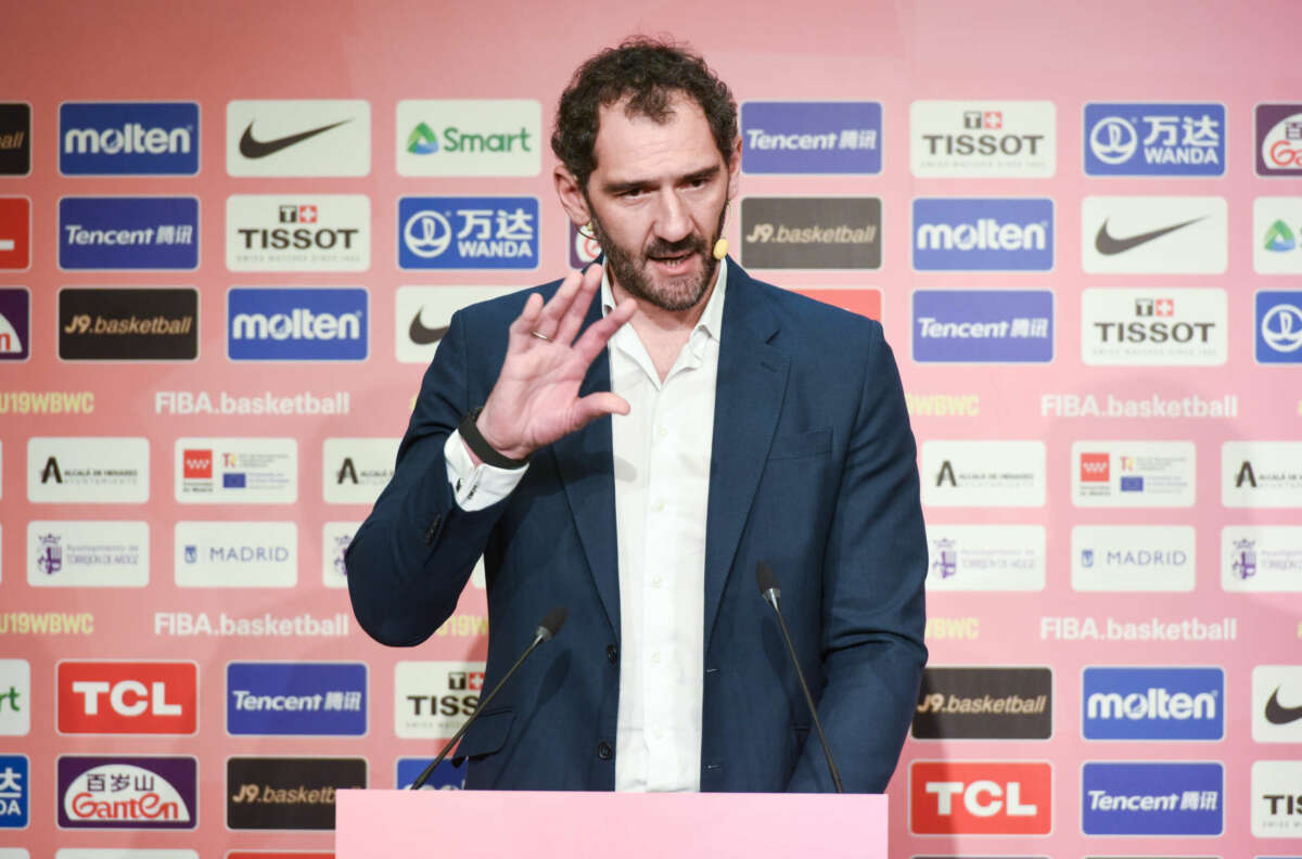 El presidente de la Federación Española de Baloncesto (FEB), Jorge Garbajosa. Foto: Europa Press.