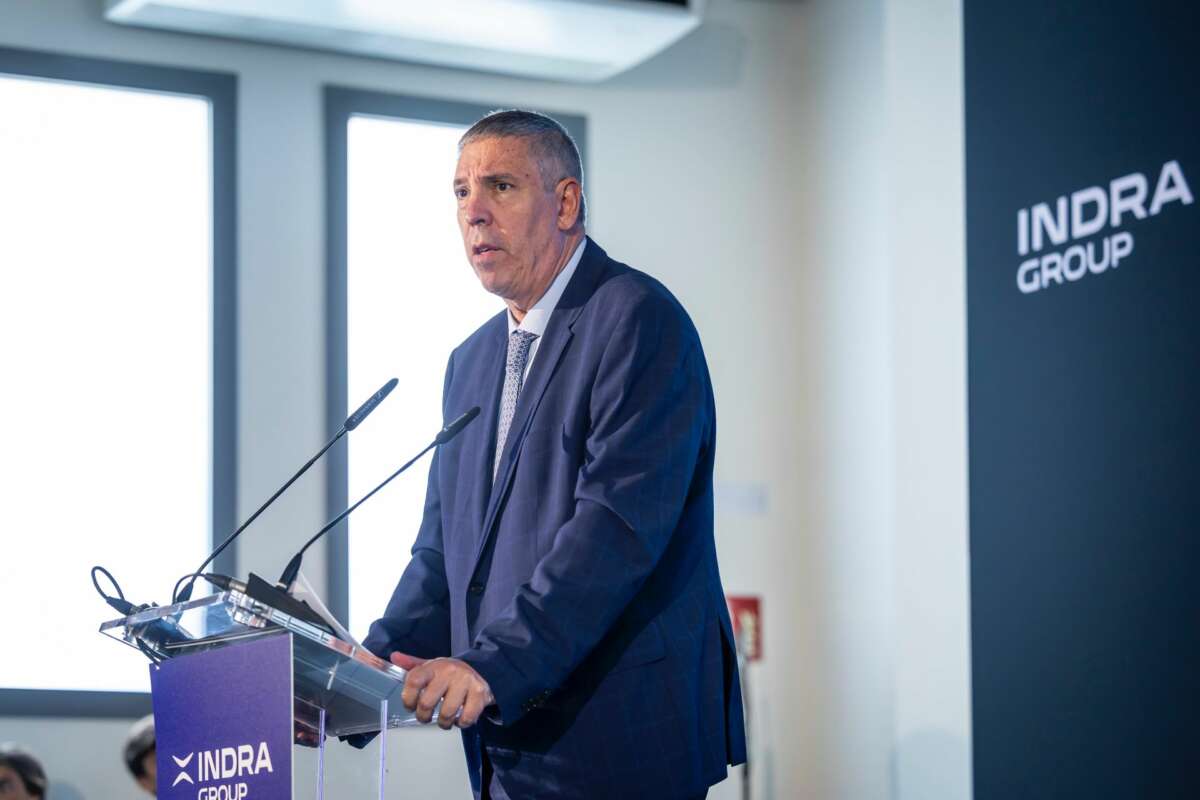 El CEO de Indra, José Vicente de los Mozos. Foto: Indra.