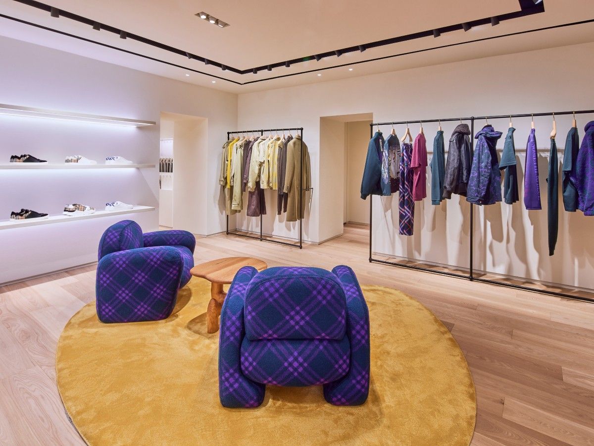 Tienda de Burberry en Paseo De Gracia, 56 (Barcelona). Foto: Burberry.