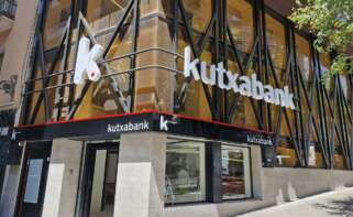Oficina de Kutxabank. Foto: Europa Press.