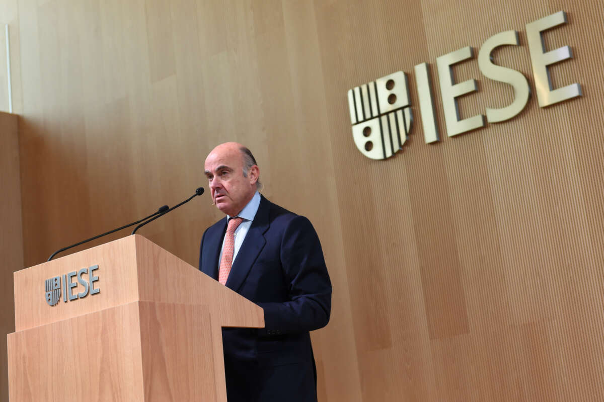 Banco Central Europeo (BCE), Luis de Guindos.