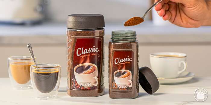 Café Classic, elaborado con café 100% soluble. Foto: Mercadona.