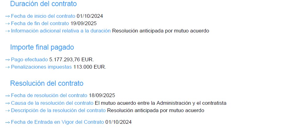 Fin contrato Diavida Cantabria
