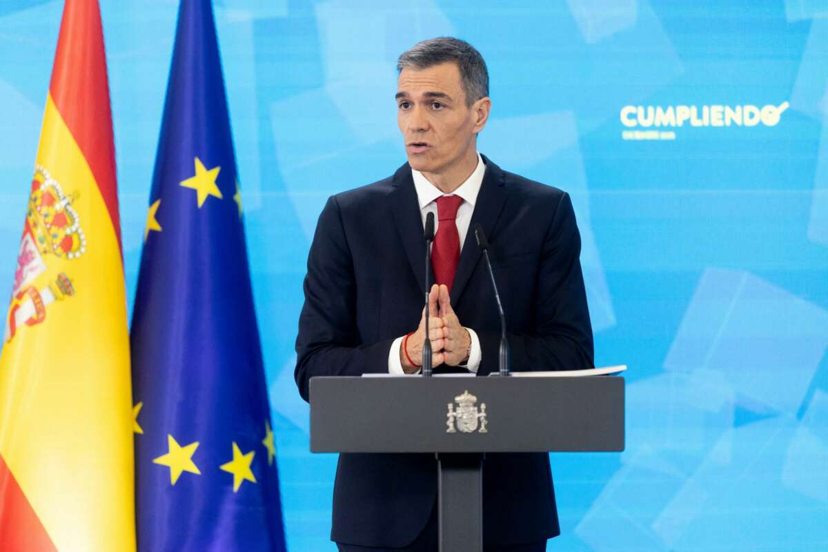 Pedro Sánchez.