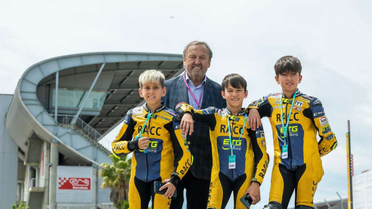 Jóvenes pilotos de RACC