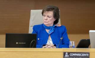 La presidenta del Tribunal de Cuentas,