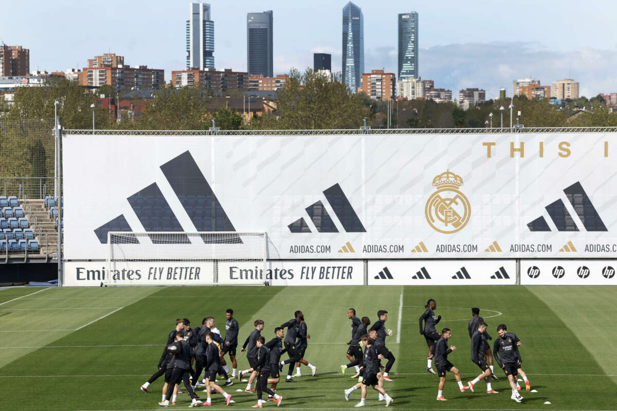 Real Madrid entrenamiento en Valdebebas