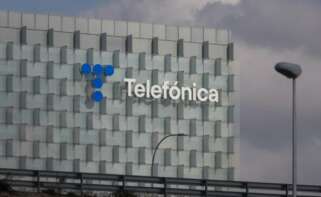 Fachada de la sede de Telefónica