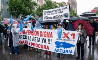 Manifestación reta jubilados