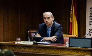 El empresario Juan Carlos Barrabés Cónsul comparece ante la Comisión de Investigación sobre los contratos, licencias, concesiones, ayudas y otras operaciones del Gobierno y del sector público, relacionadas con la intermediación de Koldo García a 11 de diciembre de 2025, en Madrid (España).Carlos Luján / Europa Press