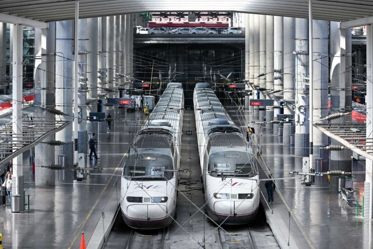 Trenes AVE de Renfe. Foto: Europa Press.