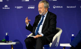 El presidente de CaixaBank, Tomás Muniesa. Foto: Cercle d'Economia.