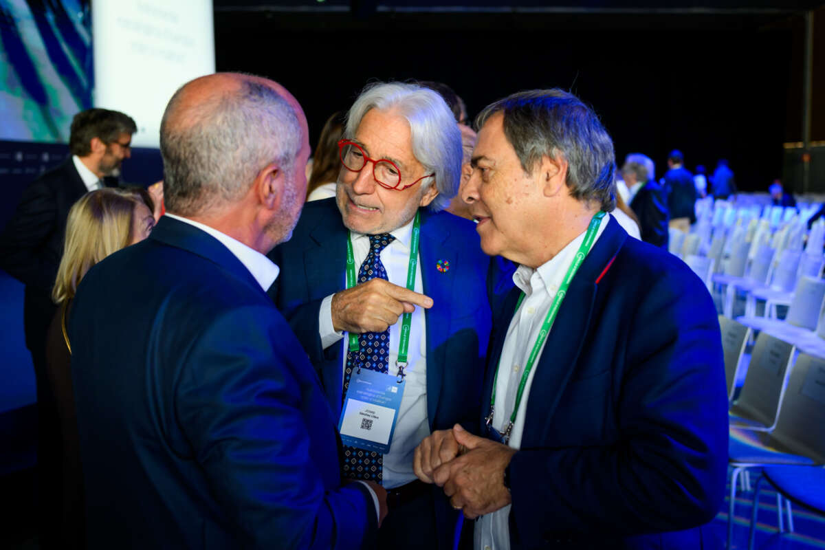 El presidente de Foment del Treball, Josep Sánchez Llibre, en la segunda jornada de la reunión anual del Cercle d'Economia. Foto: Cercle d'Economia.