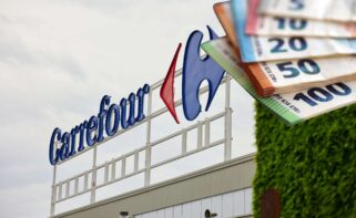 Carrefour facturó 5.726 millones de euros en el primer semestre.