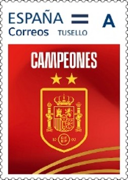 Sello conmemorativo de Correos. Foto: Correos.