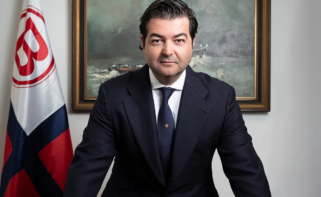 Vicente Boluda Ceballos, director ejecutivo y la vicepresidente de Boluda Towage.
