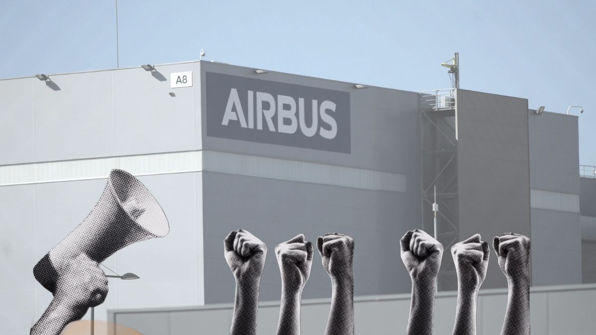 Airbus. Fábrica.