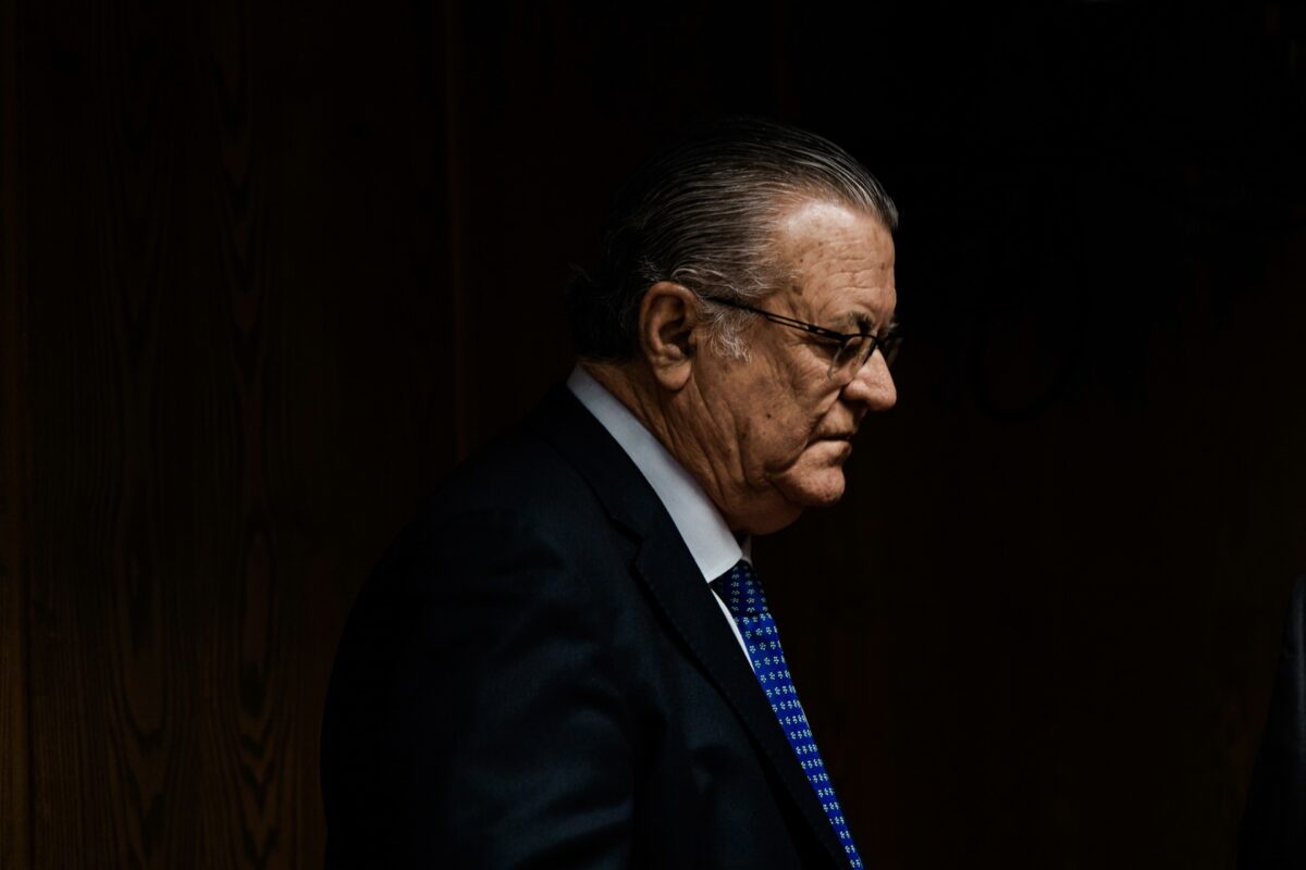 Archivo - El Presidente y cofundador de Plus Ultra, Julio Miguel Martínez Sola, comparece ante la Comisión de Investigación del ‘caso Koldo’, en el Senado, a 25 de febrero de 2026, en Madrid (España).
