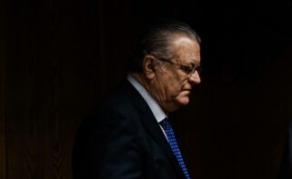Archivo - El Presidente y cofundador de Plus Ultra, Julio Miguel Martínez Sola, comparece ante la Comisión de Investigación del ‘caso Koldo’, en el Senado, a 25 de febrero de 2026, en Madrid (España).