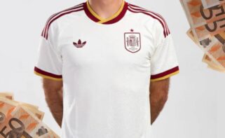 Camiseta España. Falsificaciones.