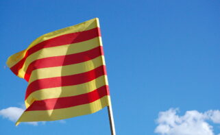 La bandera de Catalunya. Foto: Freepik.