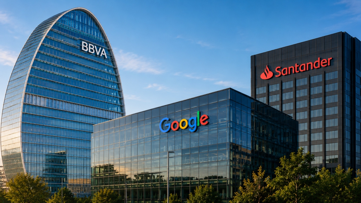 Google, Alphabet, BBVA, Santander