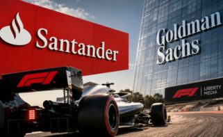 Santander y Goldman Sachs se alían en EEUU para colocar 690 millones en deuda de la dueña de la F1