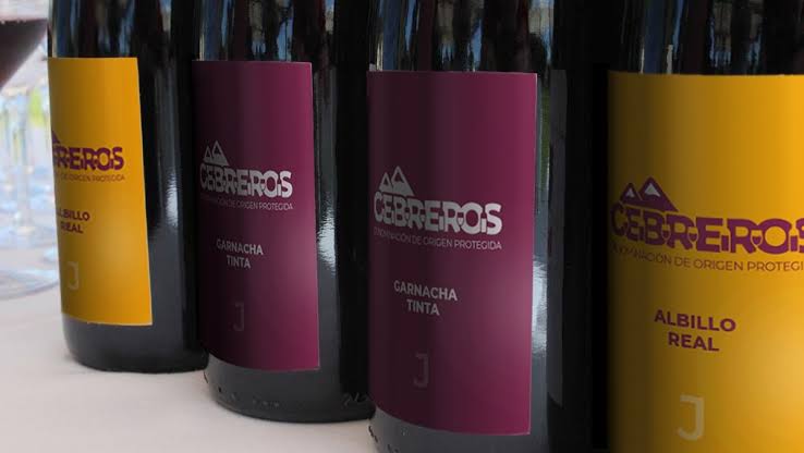 Botellas de vino de la DOP Cebreros. Foto: DOP Cebreros.