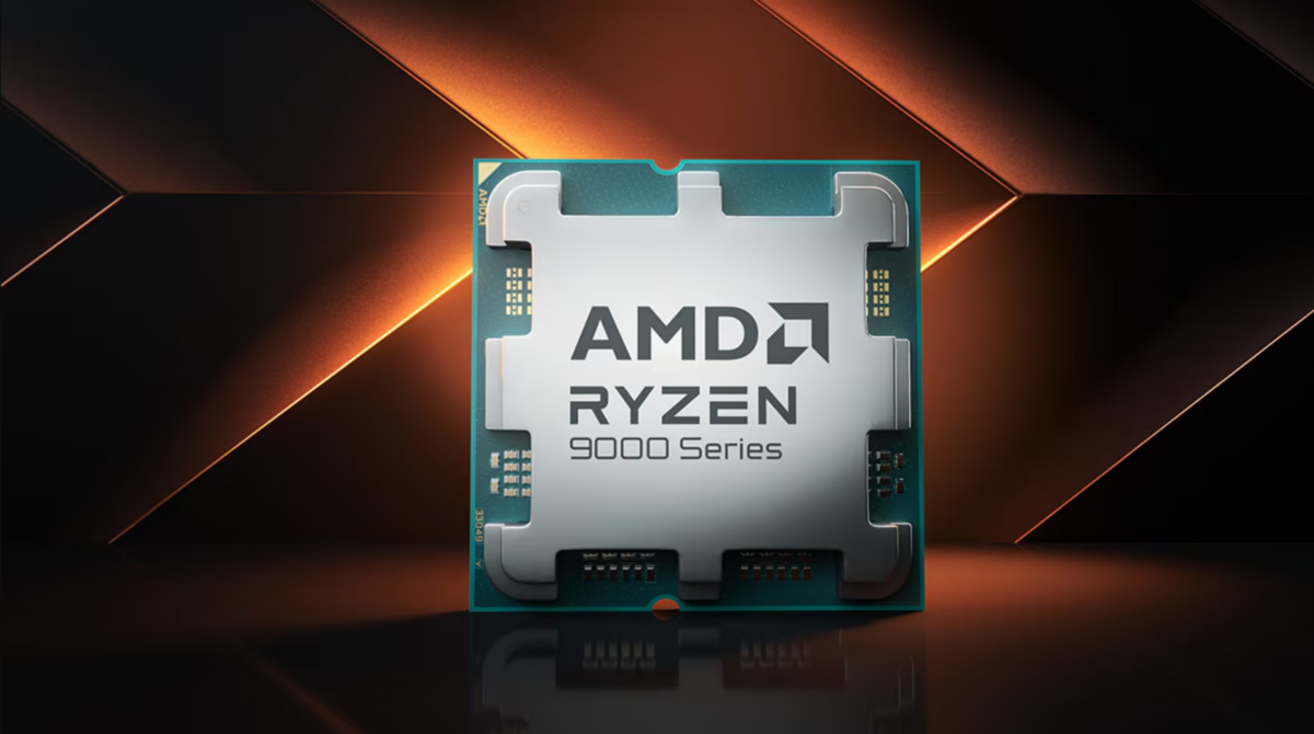 Chip de AMD. Foto: AMD.