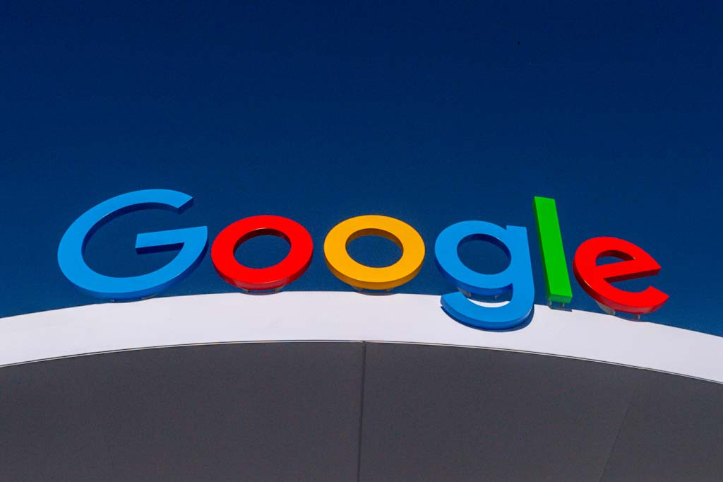 Letrero de Google