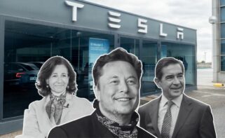 Santander y BBVA entran en la financiación de 30.000 millones de dólares de Tesla
