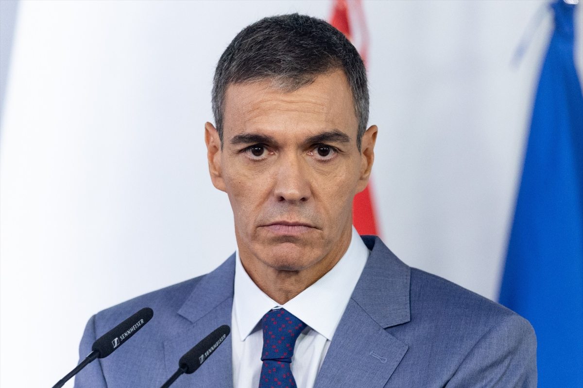 El presidente del Gobierno, Pedro Sánchez