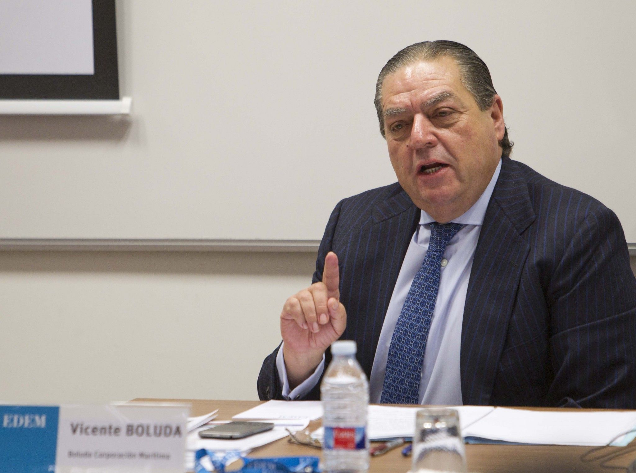 El presidente de AVE, Vicente Boluda.