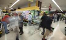 Un supermercado de Mercadona en su interior