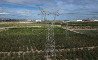 Vista aérea de los terrenos de Parc Sagunt II donde está prevista la instalación de la fábrica de baterias de Volskwagen. EFE/Biel Aliño