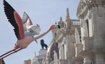 Fallas de Valencia. EFE/ Manuel Bruque