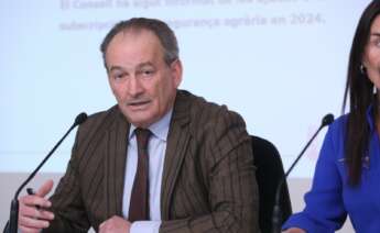 El conseller de Agricultura, Ganadería y Pesca, José Luis Aguirre.