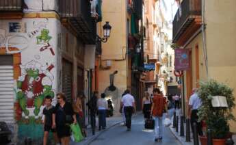Una calle de la ciudad de Valencia. Foto: Turisme Valencia.