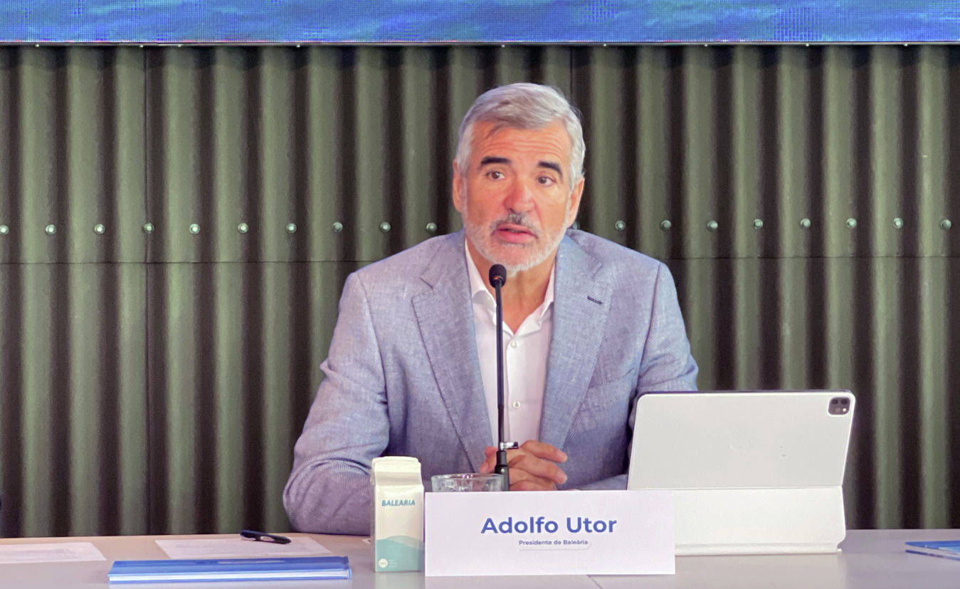 Adolfo Utor, presidente de Baleària